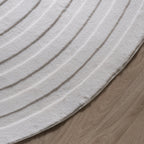 Irregular Rug - Flowy Wavy Cream