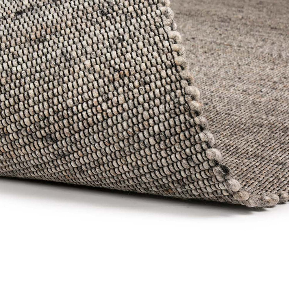 Wool floor rug made to measure - Bressano Grey 834