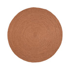 Round Indoor Outdoor Rug - Bali Terracotta