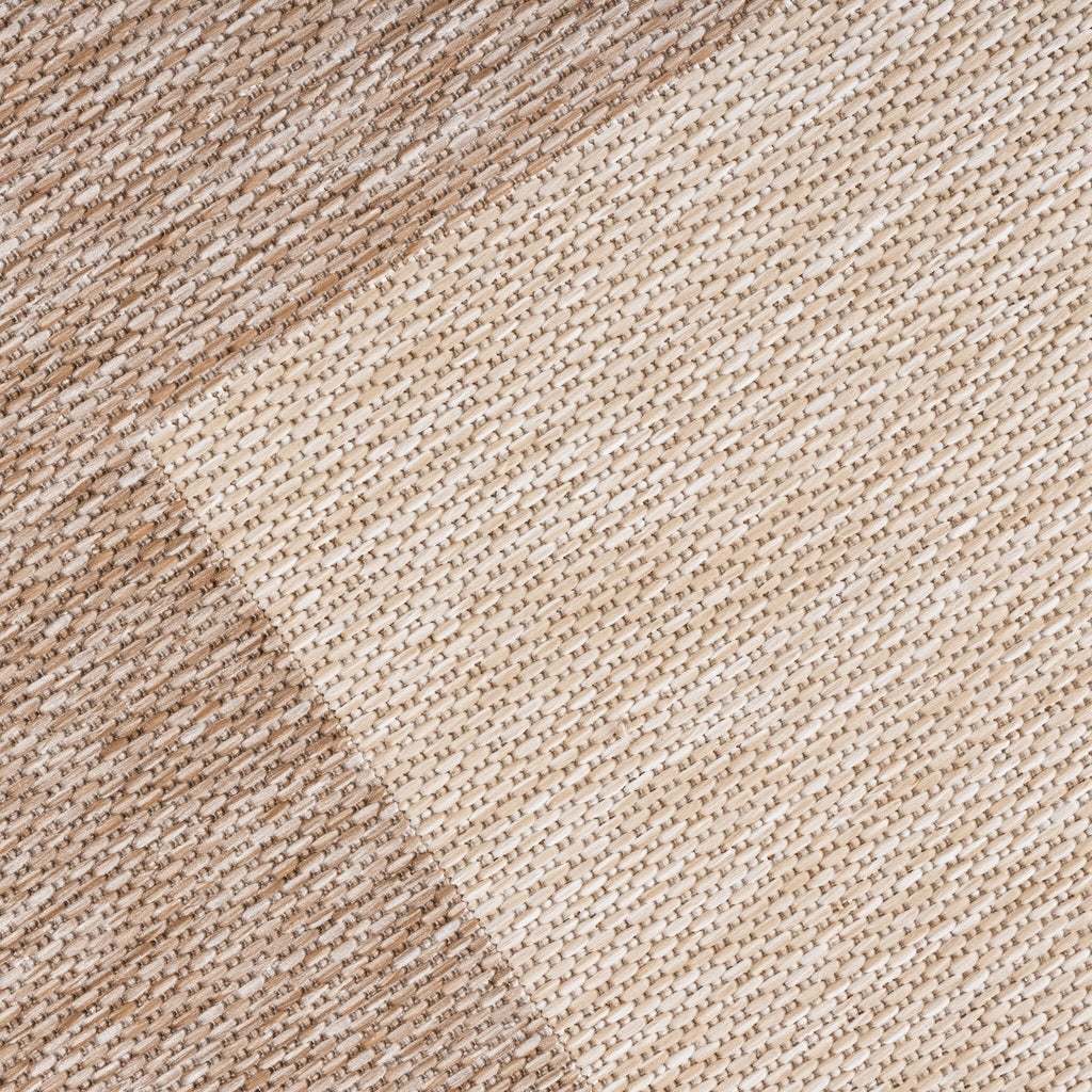 In- & Outdoor Rug – Sierra Border Cream/Beige