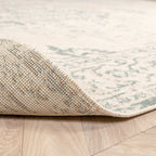 Vintage Rug - Spring Ethnic Cream/Green