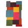 Abstract floor rug - Stracto Collage Multicolor