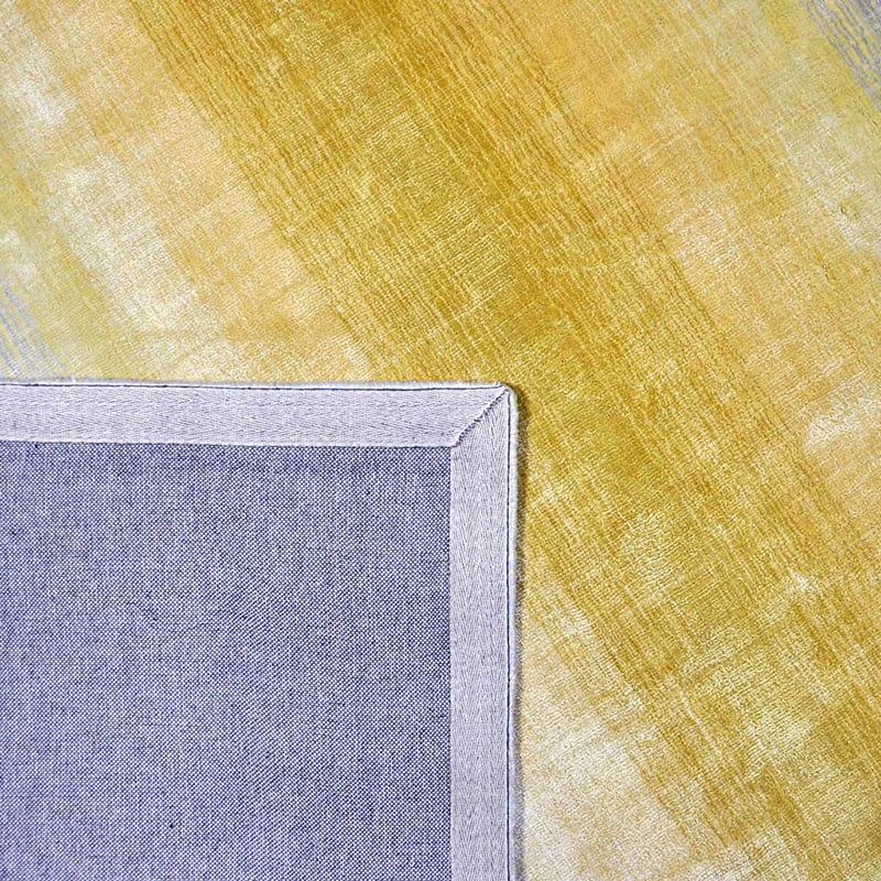 Viscose floor rug - Rachelle Yellow