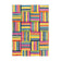 Colorful children's floor rug - Radiso Blocks Multicolor