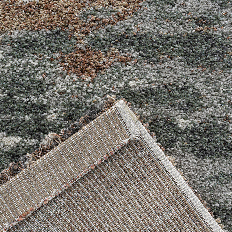 High-Pile Floor Rug - Modesto Taupe/Grey 6747