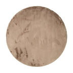 Round High Pile Rug - Comfy Supreme Taupe