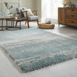 High-pile floor rug - Dakaro Reza Blue