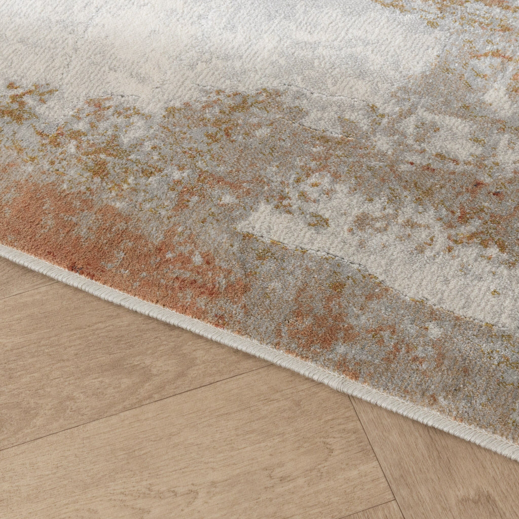Luxury Rug - Marnix Grunge Cream/Terracotta