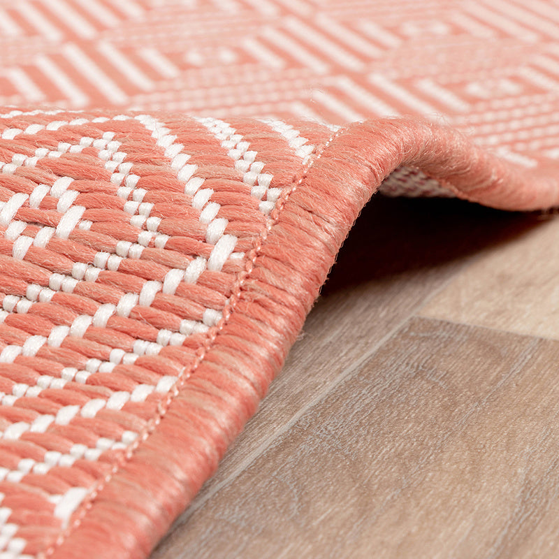 Outdoor Rug - Summer Tile Pink