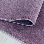Low Pile Floor Rug - Smoothly Purple