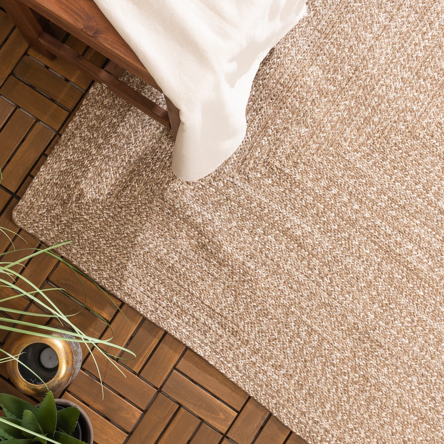 Jute Outdoor Rug - Bali Brown
