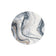 Round Modern Floor Rug - Aspen Blue 8656