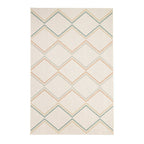 Modern Outdoor Rug - Playa Pattern Cream