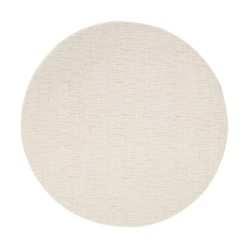 Round Outdoor Rug - Malta Melange Cream