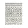 Berber floor rug - Furo Adil Cream/Black