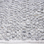 Wool floor rug - Leona Cream/Grey