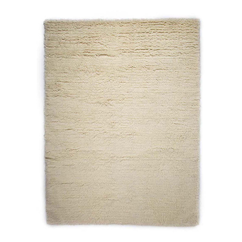 Wool floor rug custom-made - Merano White 011