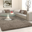 High-pile floor rug - Life Taupe