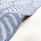 Outdoor Rug - Summer Leaves Blue