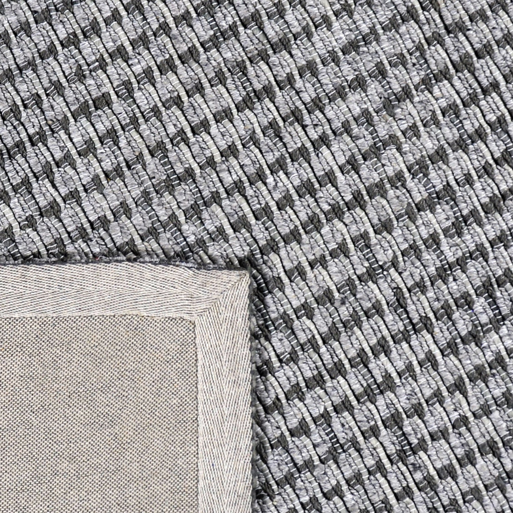 Flat woven floor rug - Henri Grey