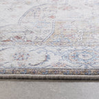 Washable Runner - Domingo Mandala White