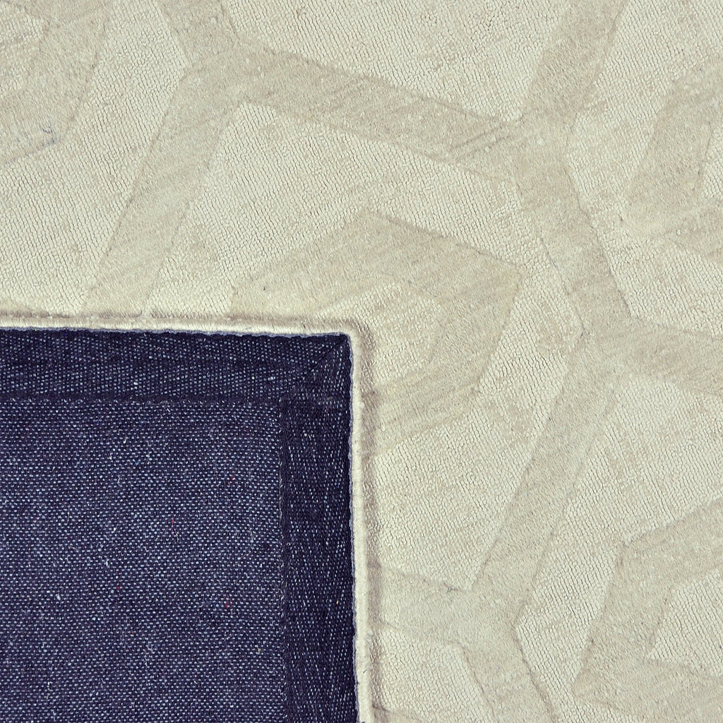 Geometric floor rug - Hermine Ivory