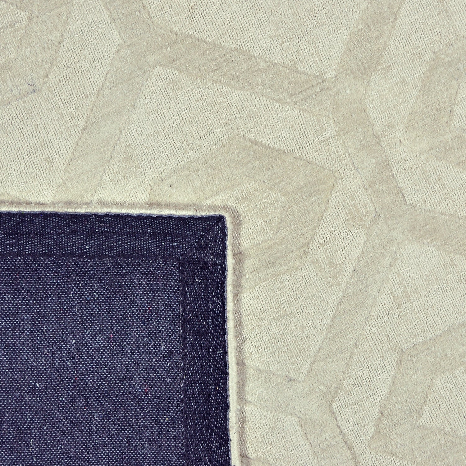 Geometric floor rug - Hermine Ivory