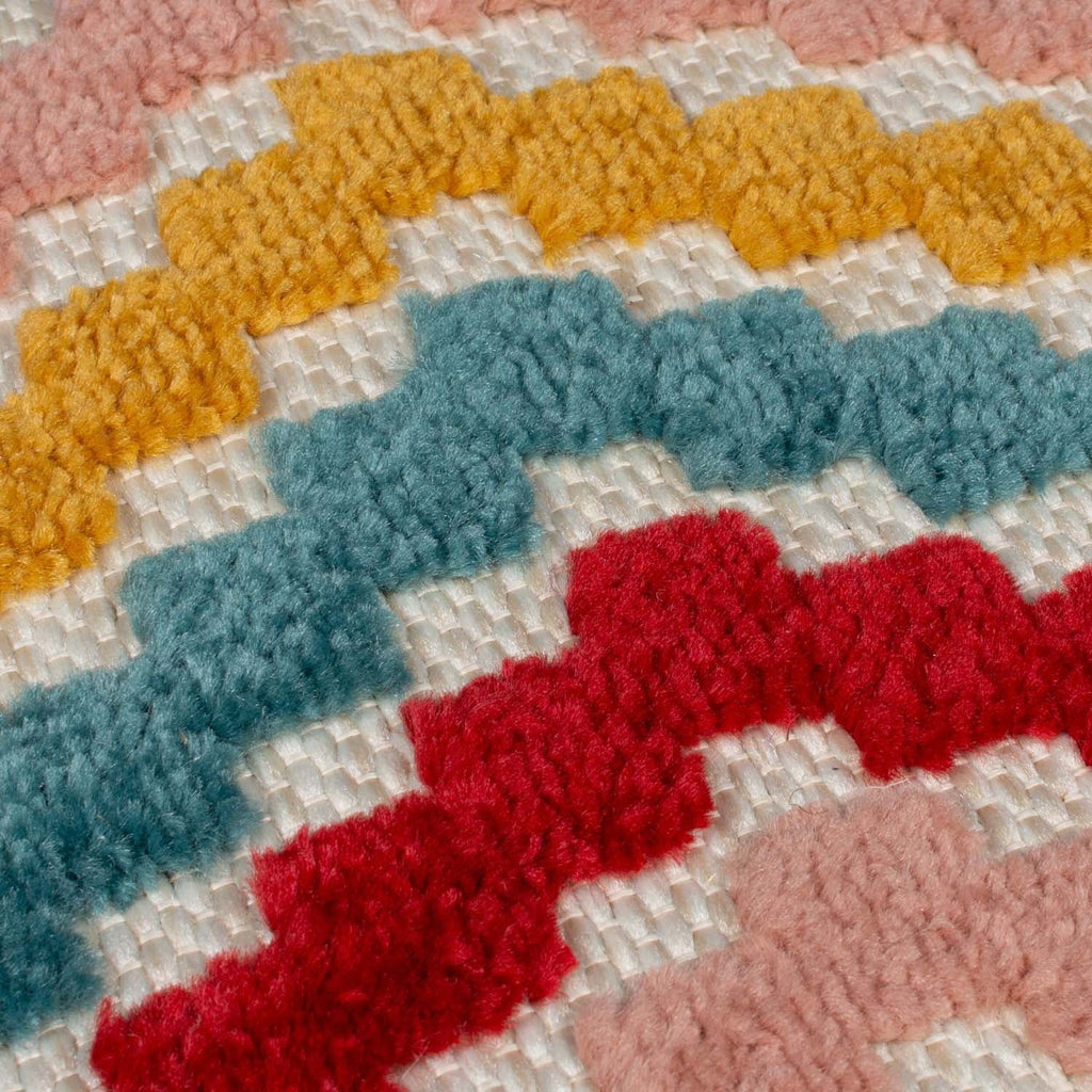 Indoor and Outdoor Rug - Bayo Diamond Multicolor