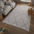 Geometric Floor Rug - Decio Alix Grey