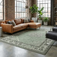 Vintage Rug - Wonder Green/Black