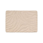 Bathroom Rug - Cassie Zebra Beige