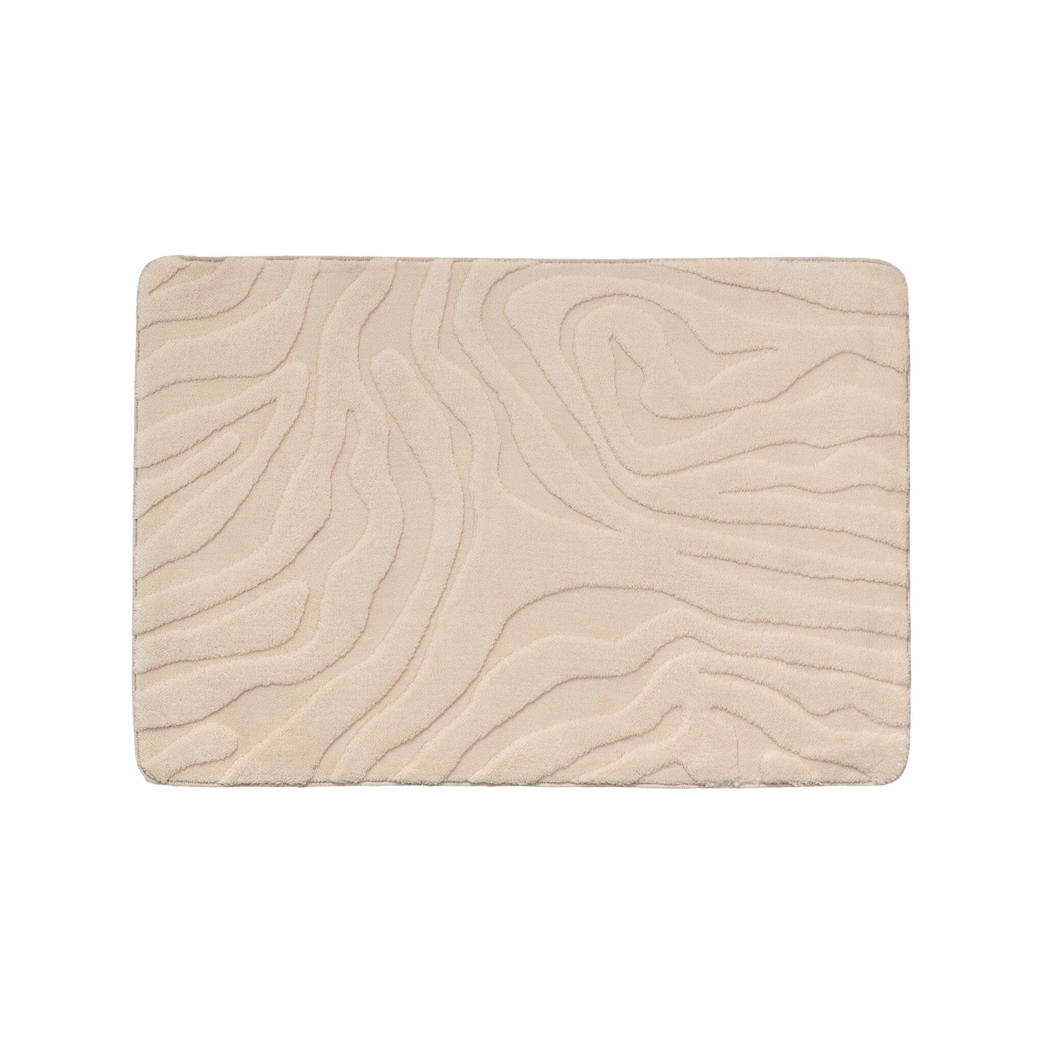 Bathroom Rug - Cassie Zebra Beige