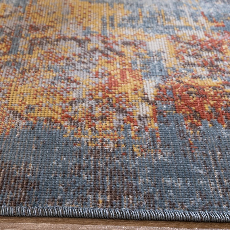 Modern Rug - Bush Blue/Multicolour