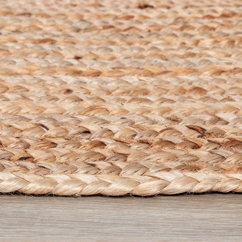 Jute Rug - Fair Oval Natural