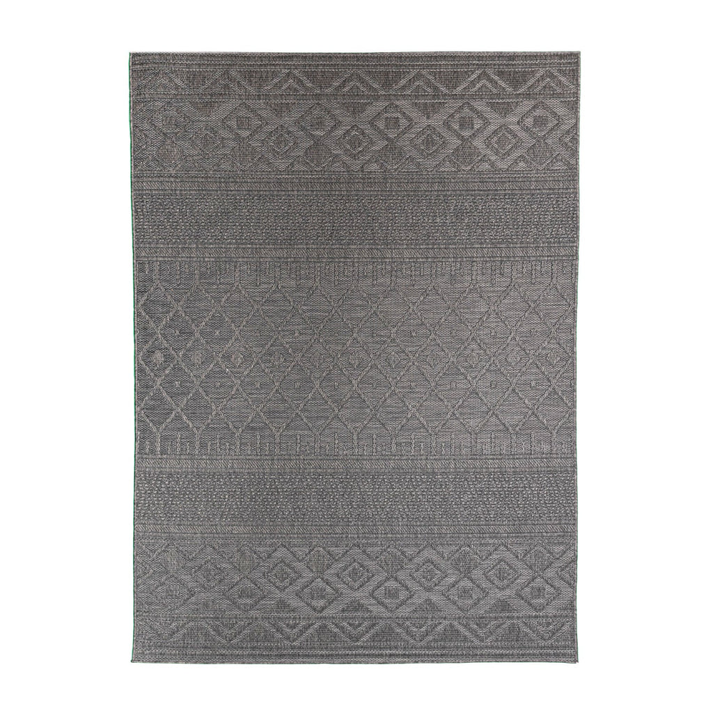 Indoor Outdoor Rug - Dunes Geo Anthracite