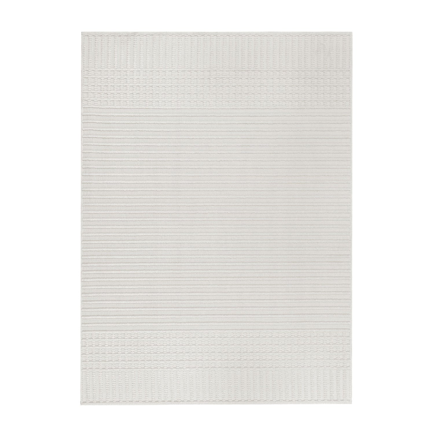 Washable floor rug - Elto Stripe Cream