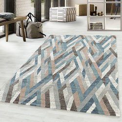Modern Floor Rug - Regal Maze Multicolor