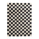 Retro Rug - Gambit Black/White