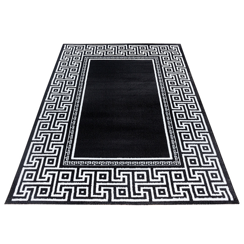 Modern Floor Rug - Jena Black 9340