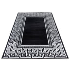 Modern Floor Rug - Jena Black 9340