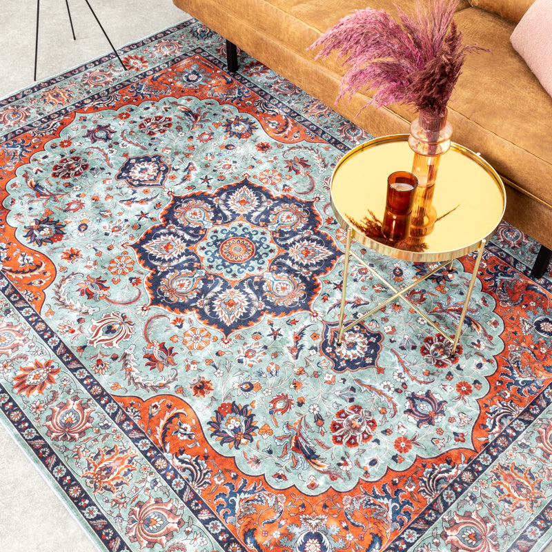 Vintage Rug - Imagine Medallion Green