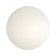 Round Scandinavian Rug - Charm Waves White