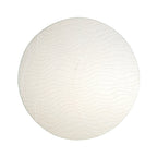 Round Scandinavian Rug - Charm Waves White