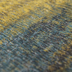 Vintage Floor Rug - Atlantic Monetti Blue/Yellow 9119