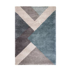 Graphic floor rug - Dakaro Zula Blue/Gray