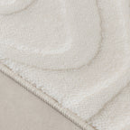 Bathroom Rug - Cassie Zebra White