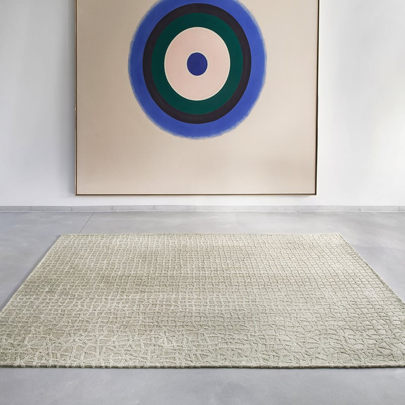 Modern floor rug - Structures Trammel 9245