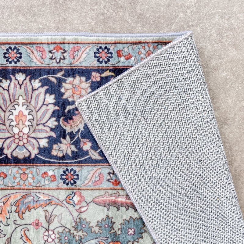 Vintage Rug - Imagine Medallion Blue
