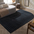 Irregular Rug - Flowy Wavy Anthracite