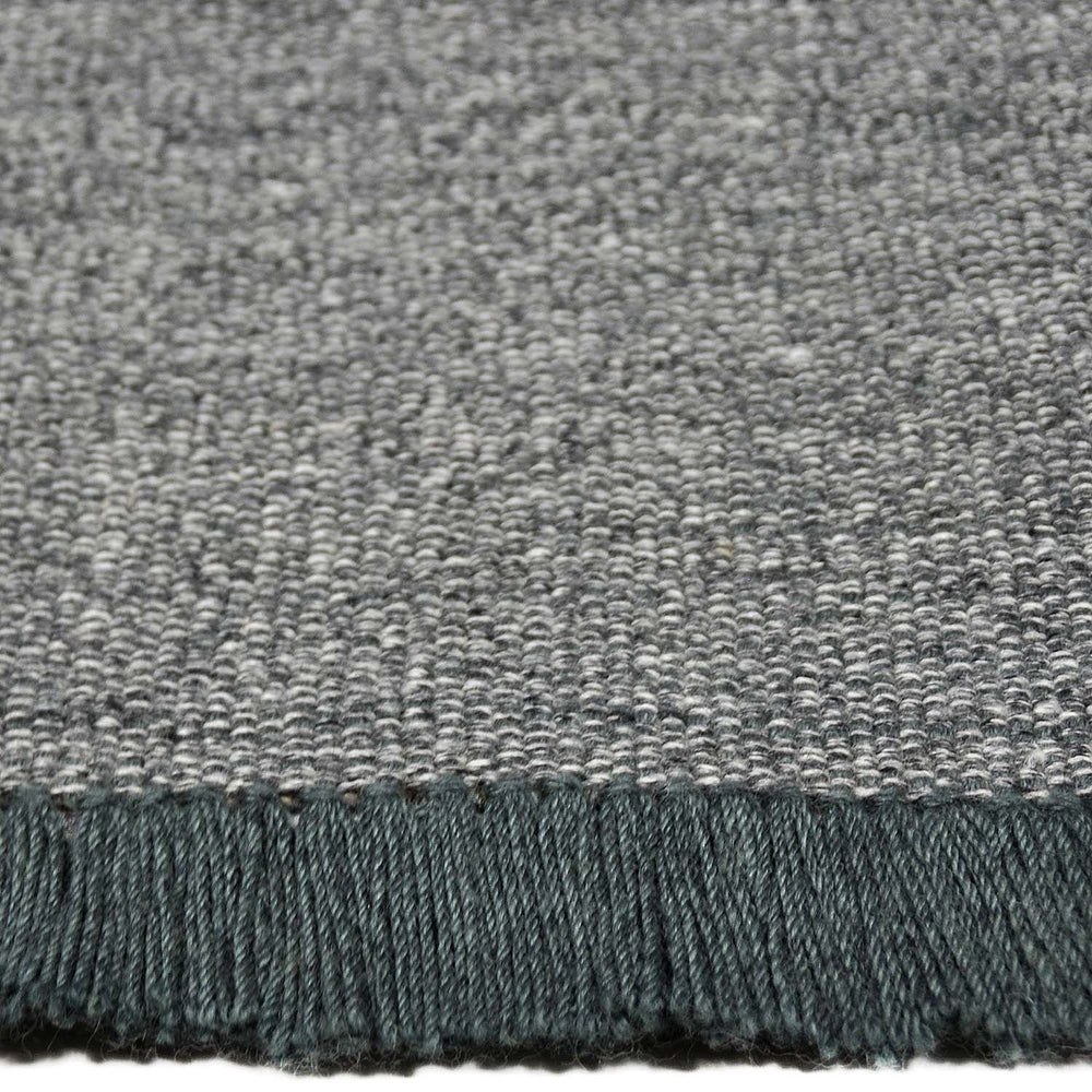 Wool Floor Rug - Quentin Green